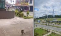 Acciones vandálicas en Popayán