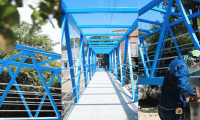 Puente de Villa Leidy alcanza un 92% de avance