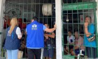 Visita al Centro de Detención Temporal.