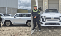 Incautan vehículos de contrabando valorados en más de $4.000 millones en Santa Marta