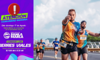 Santa Marta se alista para correr: Anuncian cierres viales este domingo por la Media Maratón