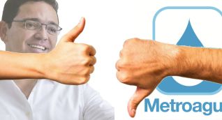 La percepción ciudadana señaló como positiva la gestión del alcalde y como malo el servicio que presta Metroagua.