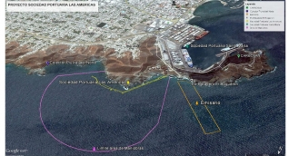 Planos del proyecto Puerto de Las Américas.