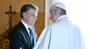Presidente Santos y Papa Francisco