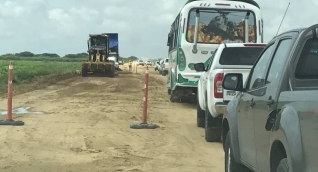 Obras en la Vía de la Prosperidad
