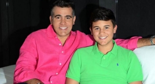  Carlos Calero y su hijo 'Carlitos'. 