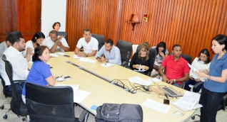 El encuentro tenía como objetivodar a conocer la batería de indicadores a los enlaces de cada oficina y secretarías participantes. 