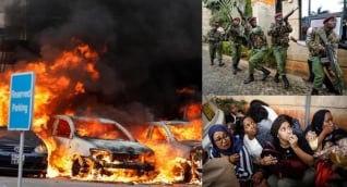 Imágenes del atentado al complejo hotelero en Nairobi