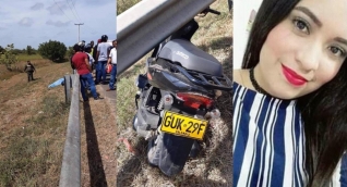 Lugar de los hechos y Aura Cristina Pertuz García.