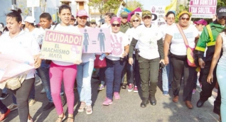 Marcha día de la mujer