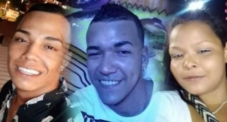 Las tres víctimas del atentado.