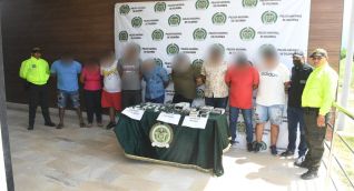 Policía Metropolitana de Santa Marta Las órdenes de capturas se hicieron efectivas mediante diligencias de registros y allanamientos.