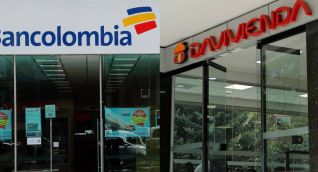 Bancolombia y Davivienda
