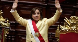 Presidenta del Perú, Dina Boluarte.