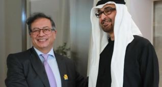 Presidente Petro en Emiratos Árabes.