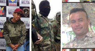 Los tres nuevos designados como negociadores de paz por parte de las Farc.