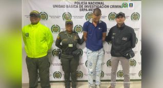 Hombre capturado.