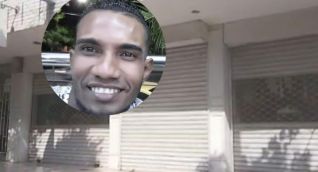 Gorin Antonio Avelar Valencia fue golpeado tras disparar al universitario en este almacén de ropa.