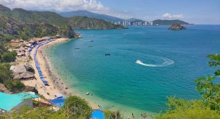 Playa Blanca Santa Marta.