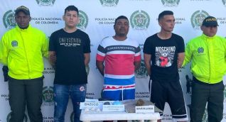 Hombres capturados.