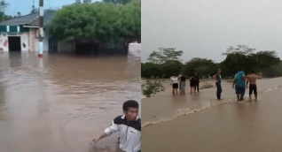 Emergencia en Apure: Desbordamiento de quebrada deja cientos de casas inundadas