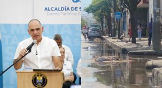 Denuncia del alcalde Carlos Pinedo.