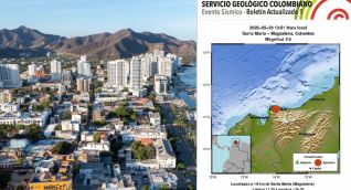 Temblor en Santa Marta