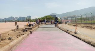 Vía del Aeropuerto Internacional Simón Bolívar de Santa Marta