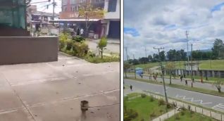 Acciones vandálicas en Popayán