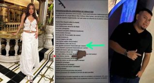 Maciel Gómez, panfleto en el que aparece su hermana y Luis Alfredo