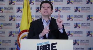 Miguel Uribe Turbay, precandidato presidencial.