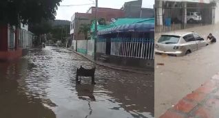 Lluvias en Gaira.