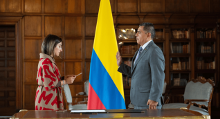Posesión de Jorge Iván Ospina