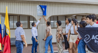 Unimagdalena renombra plazoleta central en homenaje a Hugo Maduro