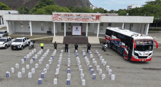 Autoridades incautan millonario cargamento de cigarrillos de contrabando en Ciénaga