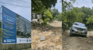 Tras 22 años de espera, inicia pavimentación de la ‘calle canal’ en Timayui