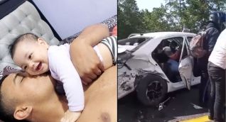 Menor que murió en el accidente. 
