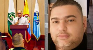 Cesar Bernier asesinado en un restaurante. 