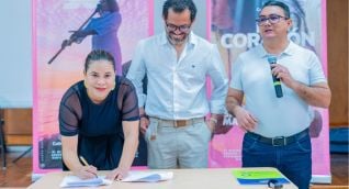 Firma de convenio entre Unimagdalena y el Archivo General de la Nación.