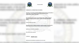 Atribuido a las acsn Panfleto