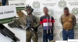 Vía: policía nacional Capturados