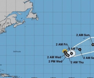 El huracán Ofelia se fortalecerá todavía más en las próximas horas.