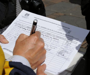 Pidieron a la campaña de Germán Vargas Lleras enviar copia de los formularios donde aparecen ciudadanos solicitando su inscripción a la Presidencia de la República 2018 – 2022.
