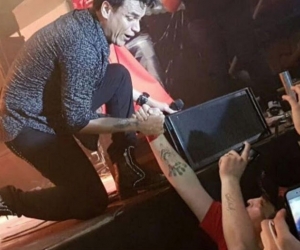 El joven ya es reconocido por el cantante en cada una de las prestaciones a las que asiste. 