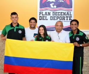Cienagueros representarán a Colombia en competencia de Taekwondo en México