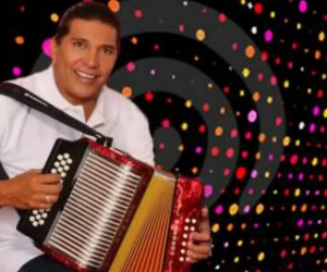 Archivo particular. Beto Villa, acordeonero.