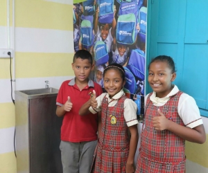 Celebración del día el niño en la IED John F Kennedy, sede Almirante Padilla  en el barrio San Martín.