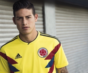 James Rodríguez, jugador colombiano.