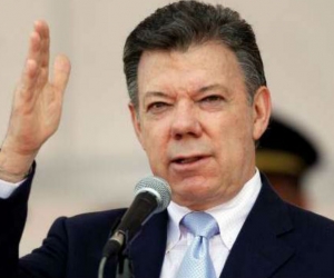 Juan Manuel Santos, Presidente de Colombia.