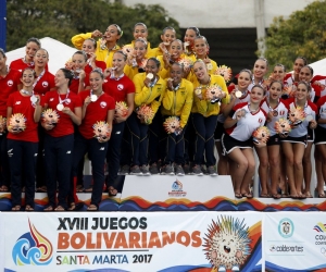 Colombia lidera el medallero de los Bolivarianos